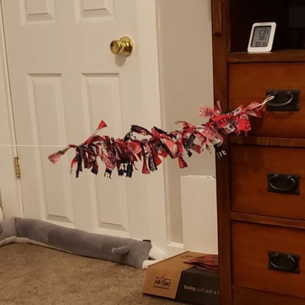 NFL Christmas- Garland -Holiday 8 foot handmade Christmas color: Multi-color